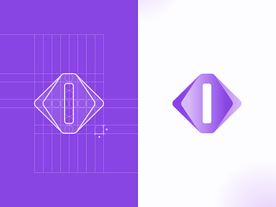 Insov Logo Grid branding design grid guidelines icon illustraion logo software startup startup branding ui ux vector