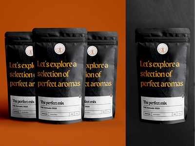 Sunburst Coffee - Packaging design