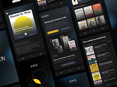 Book Mobile App app design application application ui book book app books concept design ui uidesign ux uxdesign