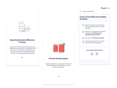 FAQ - Onboarding app design faq illustration mobile ui