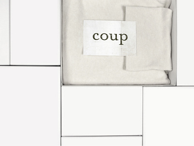 Coup Boutique boutique ecommerce minimalist monochromatic online shopping parisian postcard retail retail design texture warm tones