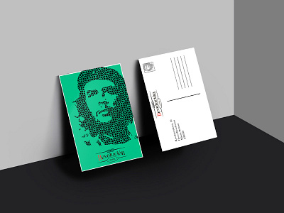 Postcard design che cheguevara postcard postcarddesign printdesign revolución