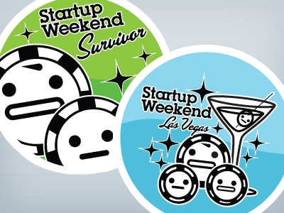 Startup Weekend Stickers las vegas startup weekend stickers