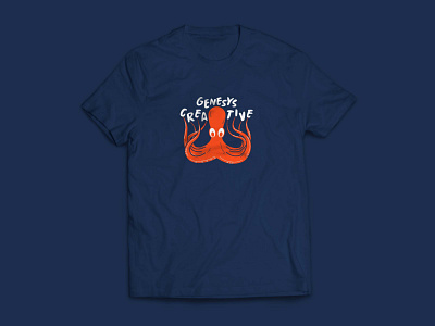 Creative Team T-Shirt illustration octopus shirt t shirt team tshirt