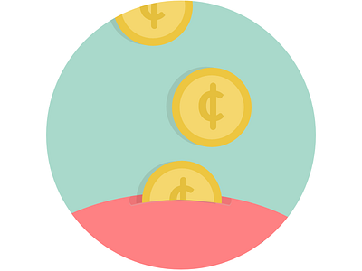 Money In Yo’ Piggy Bank! bank illustration liberio money piggy bank simple