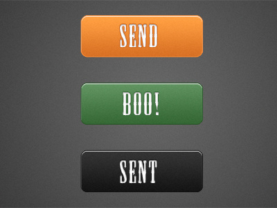 Halloween Theme Buttons black buttons green halloween holiday interface orange ui user ux