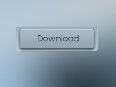 Download Button blue button download interface shadow ui user ux