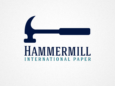 Hammermill Logo (Re)Brand branding company design hammermill logo playoff rebrand