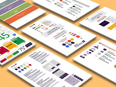 Brand guidelines and colour palette colour theory graphic design icon design illustration typography ui design