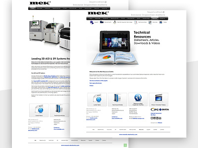 Mek Electronics design branding colour theory ui design user experience ux design web design