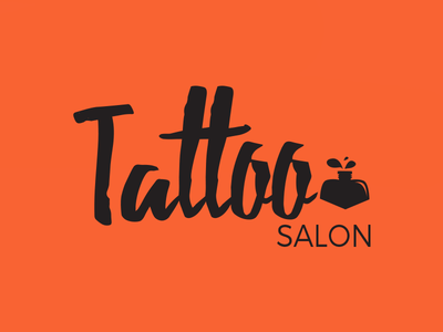 Tattoo salon logo