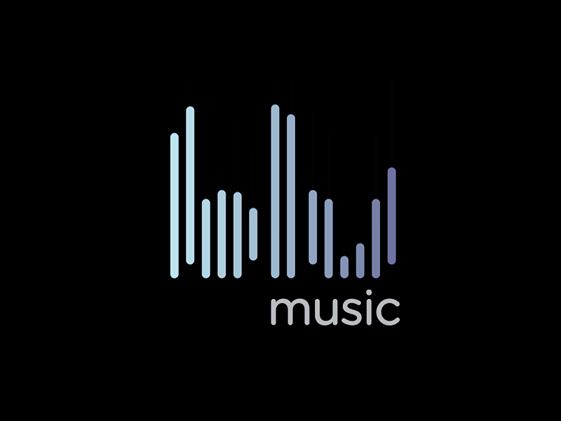 blu music animation blu graphics identity label logo motion music typography