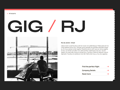 GIG / RJ concept design graphic graphic design minimal ui ui design web