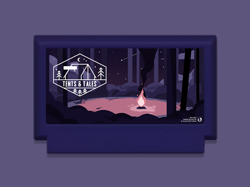 Famicase 2020 'Tents & Tales' by Ollie Hoff on Dribbble