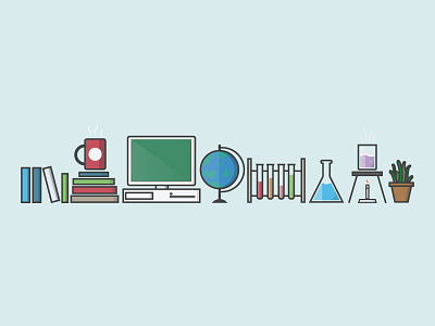 Lab Icons designs flat icons lab science wip
