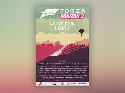 Forza Horizon 2 festival forza horizon 2 poster xbox one
