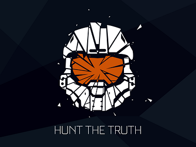 Hunt the truth halo helmet hunt the truth master chief shattered xbox