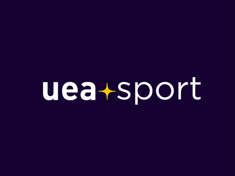 UEA Sport branding logo rebrand sport vector