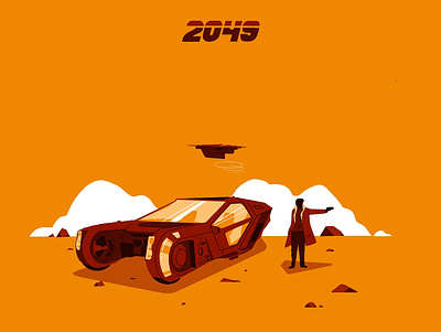 Blade Runner 2049 blade runner blade runner 2049 design fanart film illustration procreate
