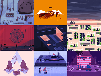 Best of 2019 2019 art of 2019 best of 2019 illustration landscape video game