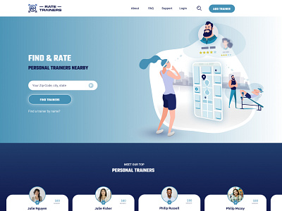 Landing Page  - web