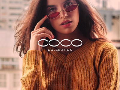 Coco collection brand branding design fashion identity logo logomark logotype minimal typography