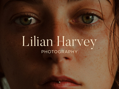 Lilian Harvey Photography behance behance project brand branding business card design identity logo logomark logotype minimal photographer photography typography