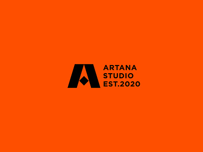Artana Studio a logo architecture brand branding design identity illustration logo logomark logotype minimal monogram typography