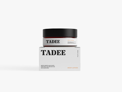 TADEE Skincare beauty logo branding cosmetic logo identity logo logomark logotype minimal packaging design skincare typography wordmark