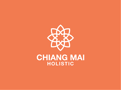 Chiang Mai Holistic brand branding grid identity logo logomark logotype monogram yoga