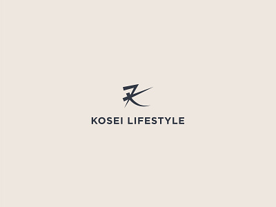 Kosei Lifestyle brand branding fashion identity japanese logo logomark logotype minimal