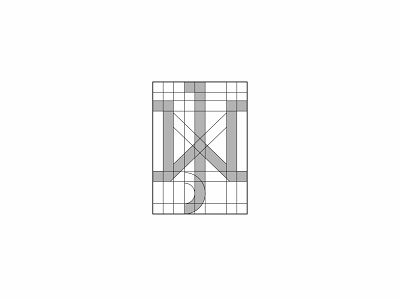JW monogram brand branding design grid icon identity line art logo logomark logotype minimal monogram typography