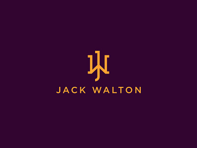 Jack Walton brand branding design grid identity line art logo logomark logotype minimal monogram music logo typography