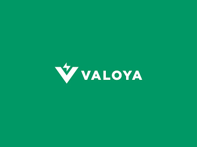 VALOYA brand branding design icon identity logo logomark logotype minimal tech