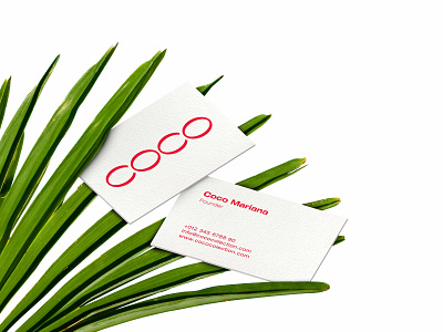 Coco Collection brand branding design identity logo logomark logotype minimal typography