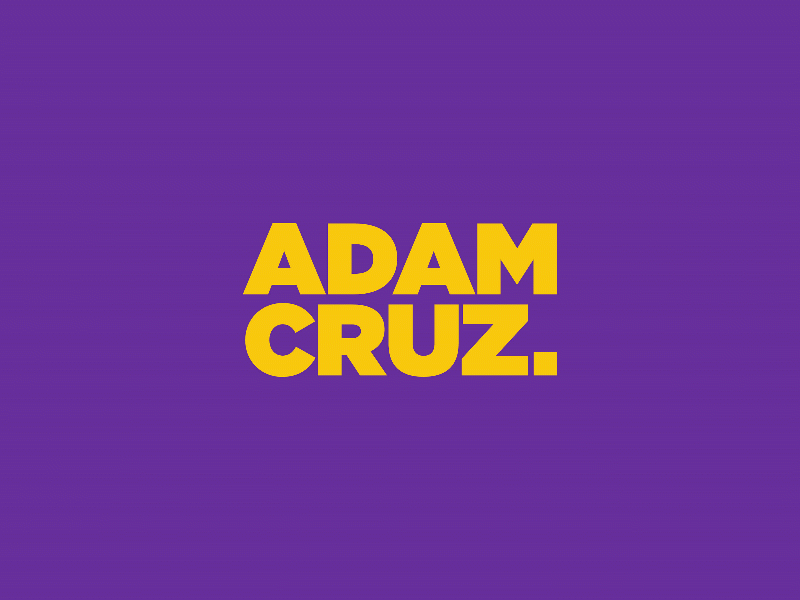 Adam Cruz brand branding design identity logo logomark logotype minimal photography photography logo typography