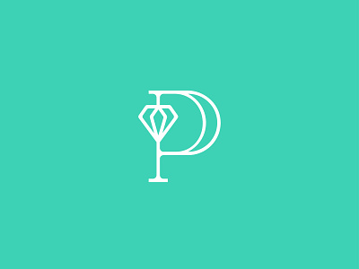 Petra Jewelry brand branding design icon identity jewelry line art logo logomark logotype minimal monogram typography