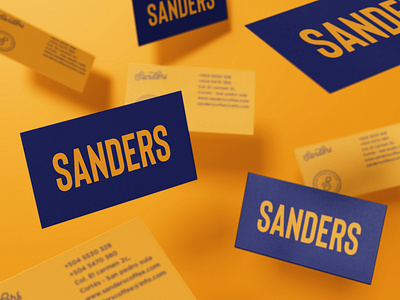 Sanders Coffee Co (Business card)