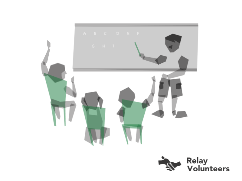 Relay volunteer illustration ngo noneprofit relayvolunteer unicef