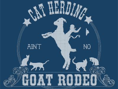 Goat Rodeo Full by Jeff Boshers on Dribbble