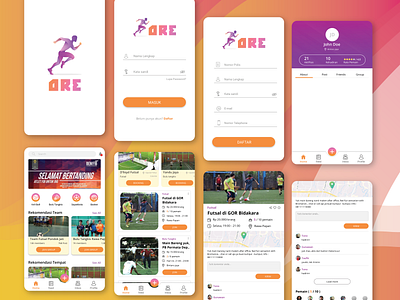 ORE... Joint Sport mobile application