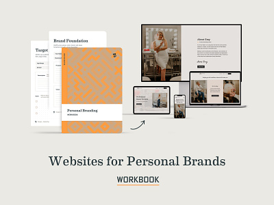 Website Planner | Personal Brand Workbook branding business coach consultant design expert health coach landing page web design website website design