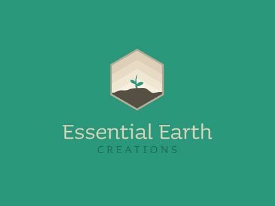 Logo for essential oils company earth emblem essential growth logo oils plant