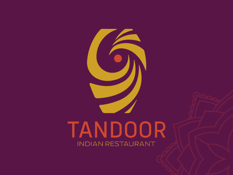 Tandoor - Indian Restaurant brand identity corporate identity food logo design restaurant