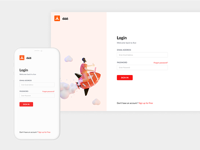 Login UI daily daily 100 challenge daily ui dailyui dailyuichallenge design dribbble flat login design login page login screen logo sign in signup signup page signupform ui ui ux ux webdesign