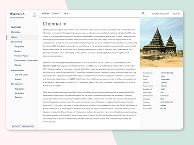 Wikipedia redesign