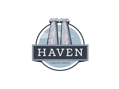Haven Campus Group logo branding campus housing college logo student housing