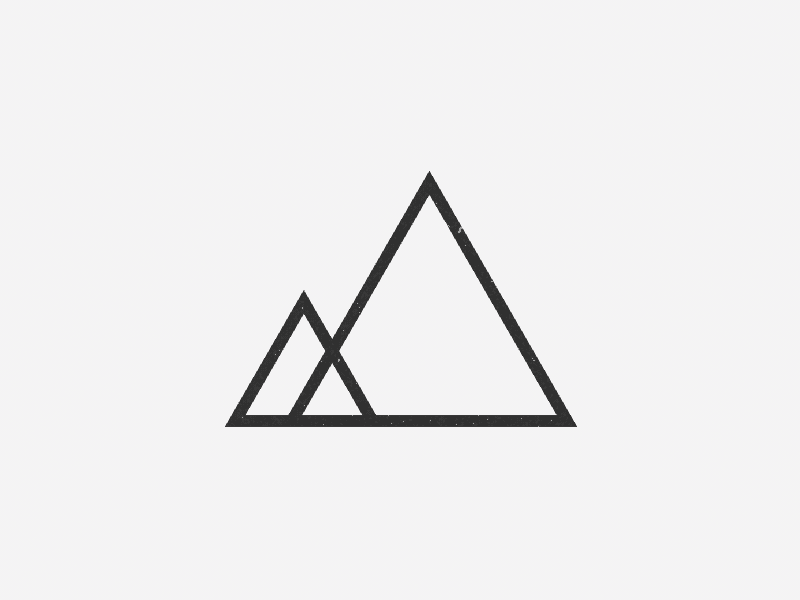 190615 Daily Minimal Oc15 366 Dribbble animation daily gif lines loop minimal mograph triangles