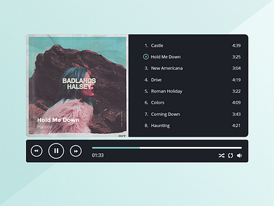 Daily UI 009 - Music Player