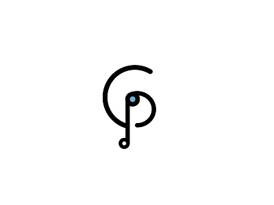 G band clef g icon illustration logo minimalist music simple treble